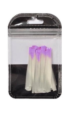 Nail extension gel phototherapy sheet glass fiber