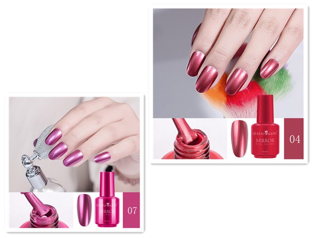 Queen Fingers Mirrors Nail Polish