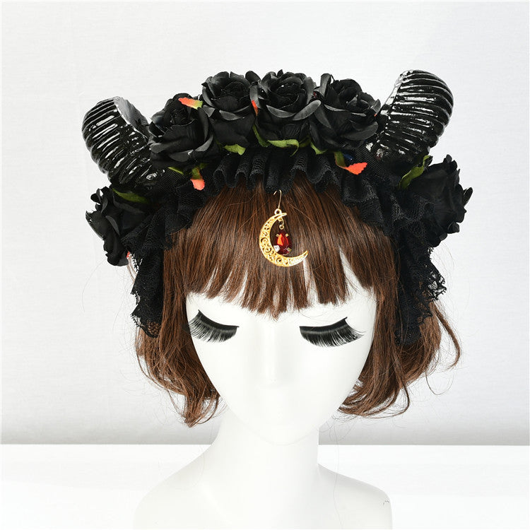 Beautiful girl loli creative hair accessories headband
