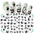 Adhesive nail decals