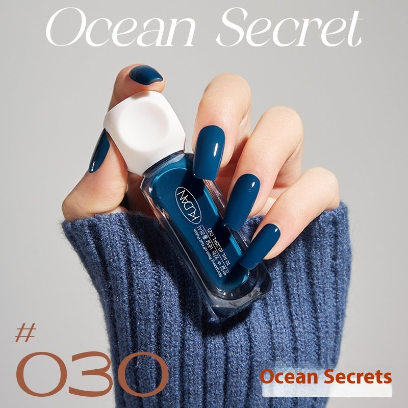 Kudan Water-based Nail Polish Peelable Quick-drying Baking-free Long-lasting Summer Macaron Popular Color