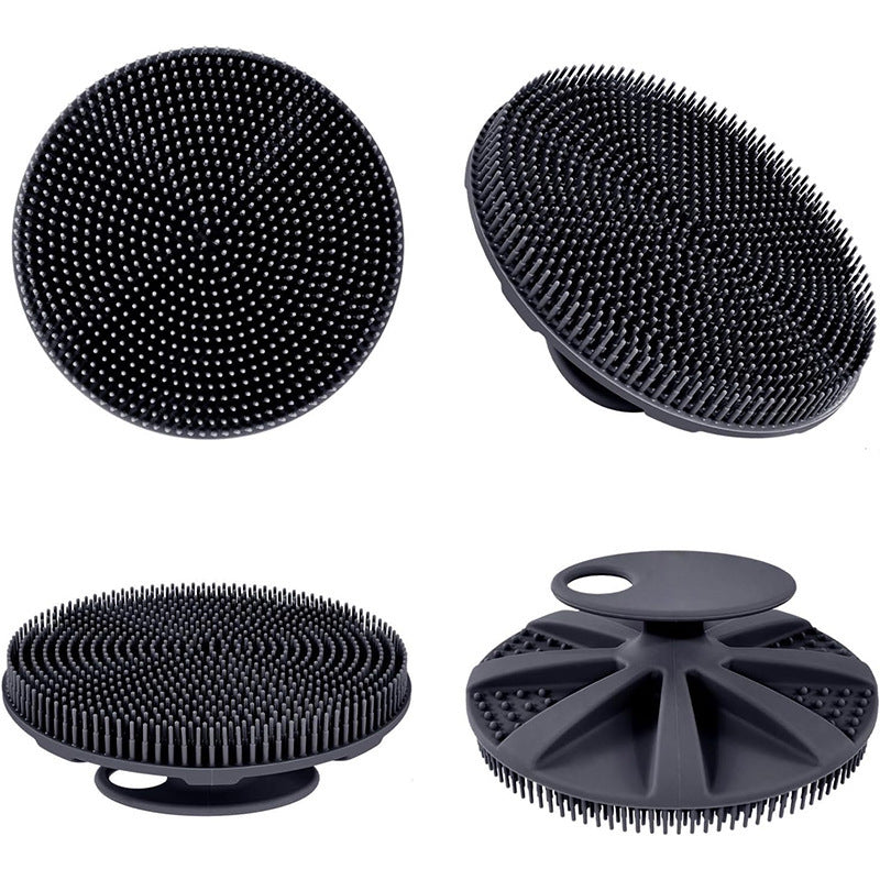 Silicone Shampoo Brush Cleansing Deep Exfoliating Cleansing Bath Comfortable And Soft