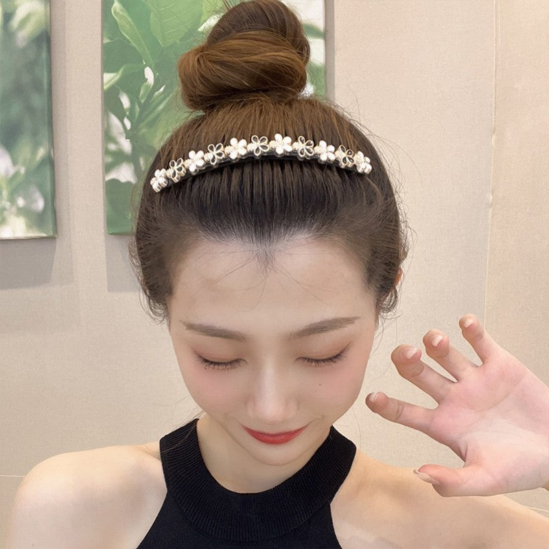 New Black Bangs Comb Clip Non-slip Hair Accessories