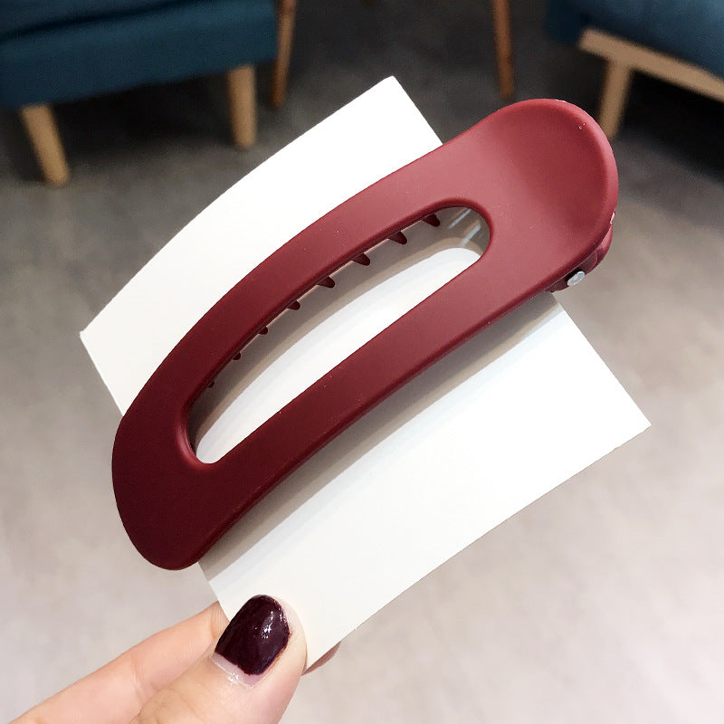Women's Large Face Wash One Word Side Clip