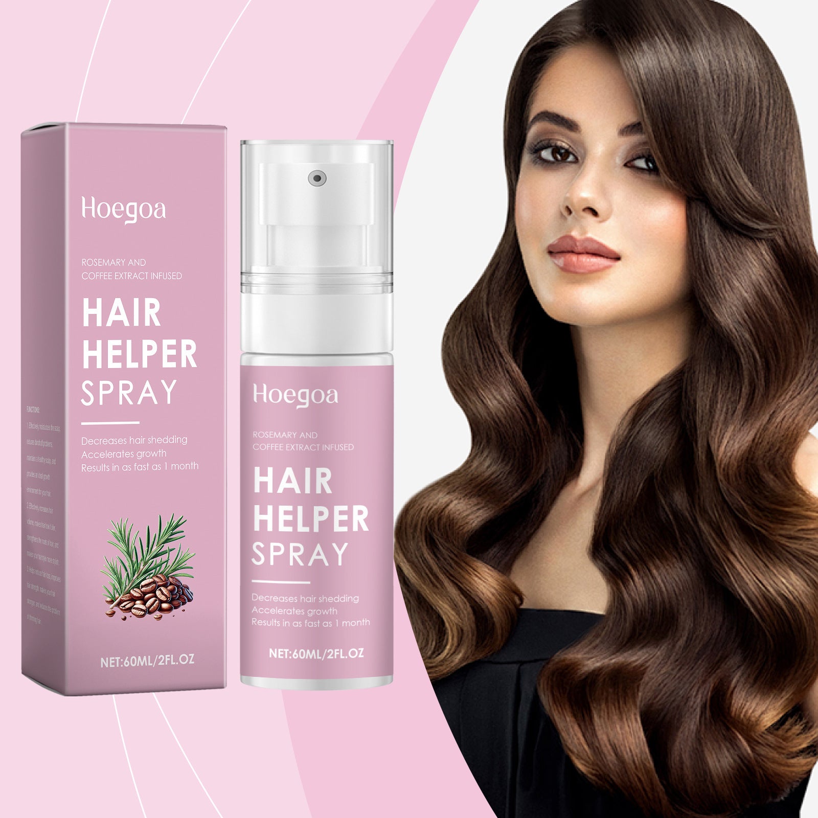 Hoegoa Hair Care Spray Improves Dry Hair