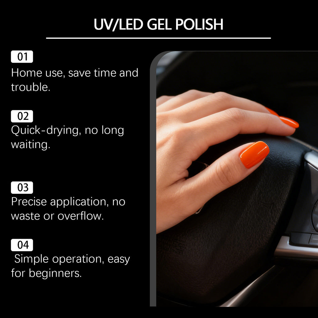 UV/LED Nail Polish Glue Pen Set
