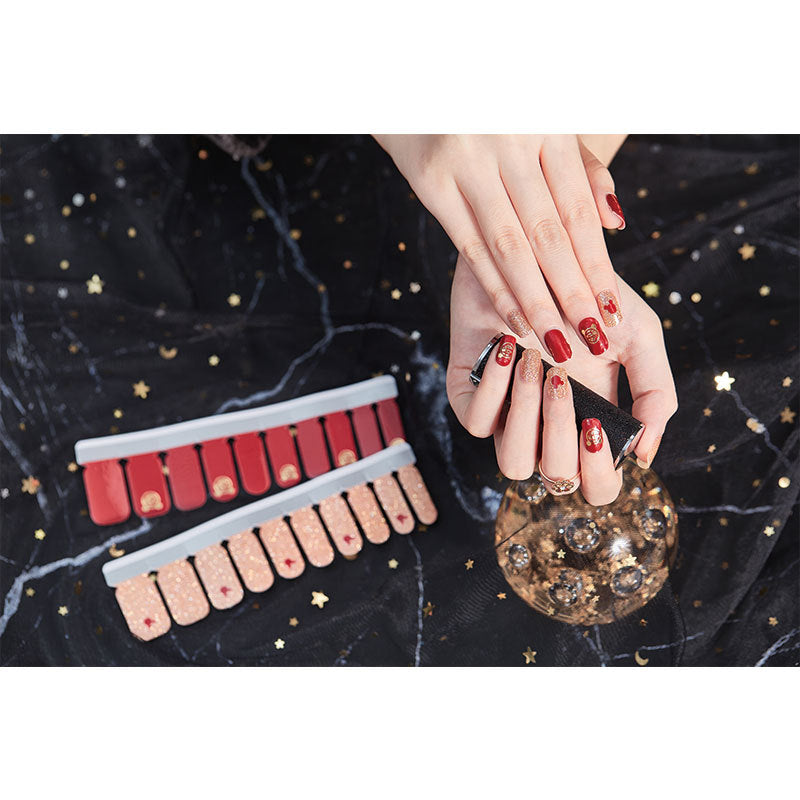 European And American Cross-border Tearable Color Nail Stickers
