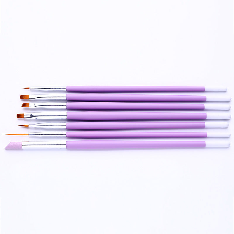 Lemooc Carved pen nail brush