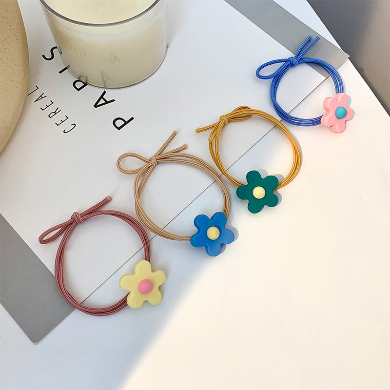 Wild flower hair tie