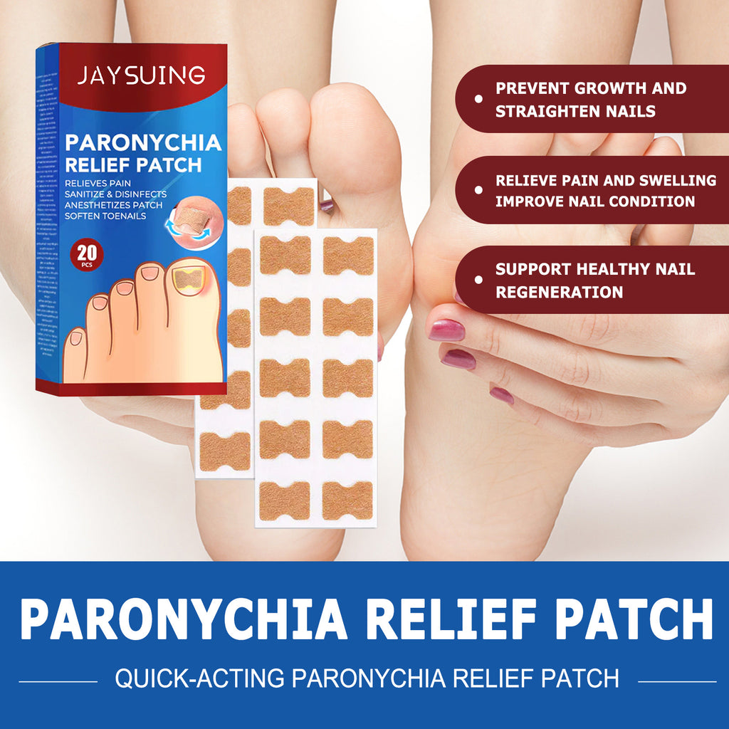 Jaysuing Nail Groove Nursing Adhesive Bandage Repair Thickened Gray Nail Soft Nail Correction