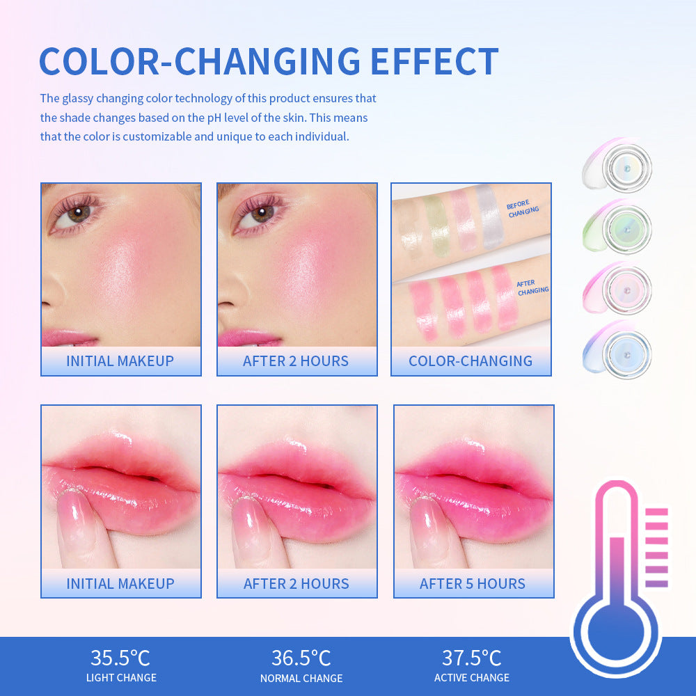 Ibcccndc Blush Temperature Change Transparent Gel