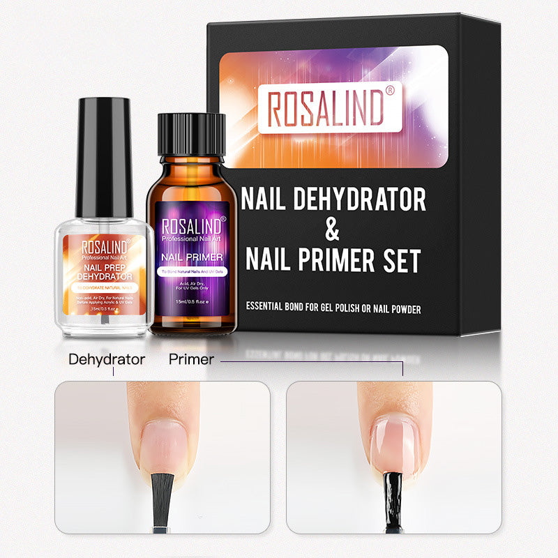 Rosalind Nail Art Desiccant Stapler Package UV Phototherapy Gel Anti-warping 15ml