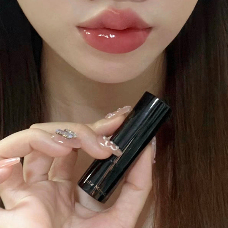 Black Yao Series Moisturizing Lipstick Mirror Water Light Solid Lip Lacquer