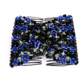 Korean version of the running rivers and lakes stalls hot products bright beaded Variety hair clips magic hair comb hair