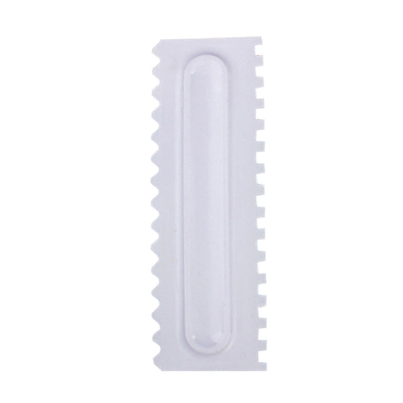 Cream scraper comb plastic scraper