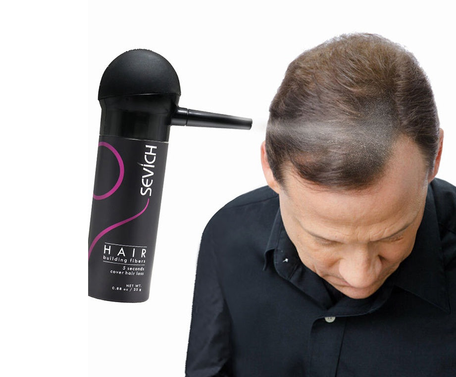Sevich Keratin Hair Fiber Spray Applicator Hair Building Fiber Applicator Spray Nozzle Hair Sprays For Hair Loss Extensions