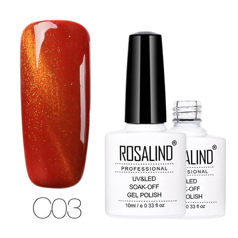Rosalind nail polish phototherapy gel cat eye gel nail polish 30 color