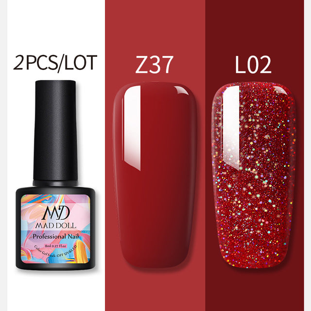 MAD DOL pure color nail polish