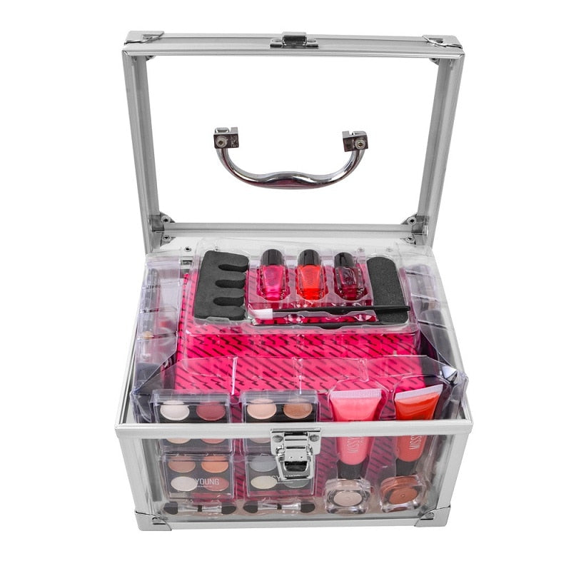 Miss Young Lipstick, eye shadow and nail set