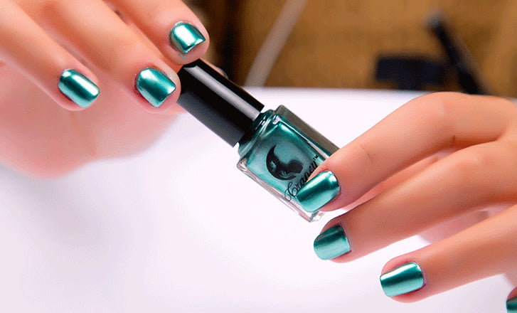 Grany Stainless Steel Color Mirror Silver Nail Polish