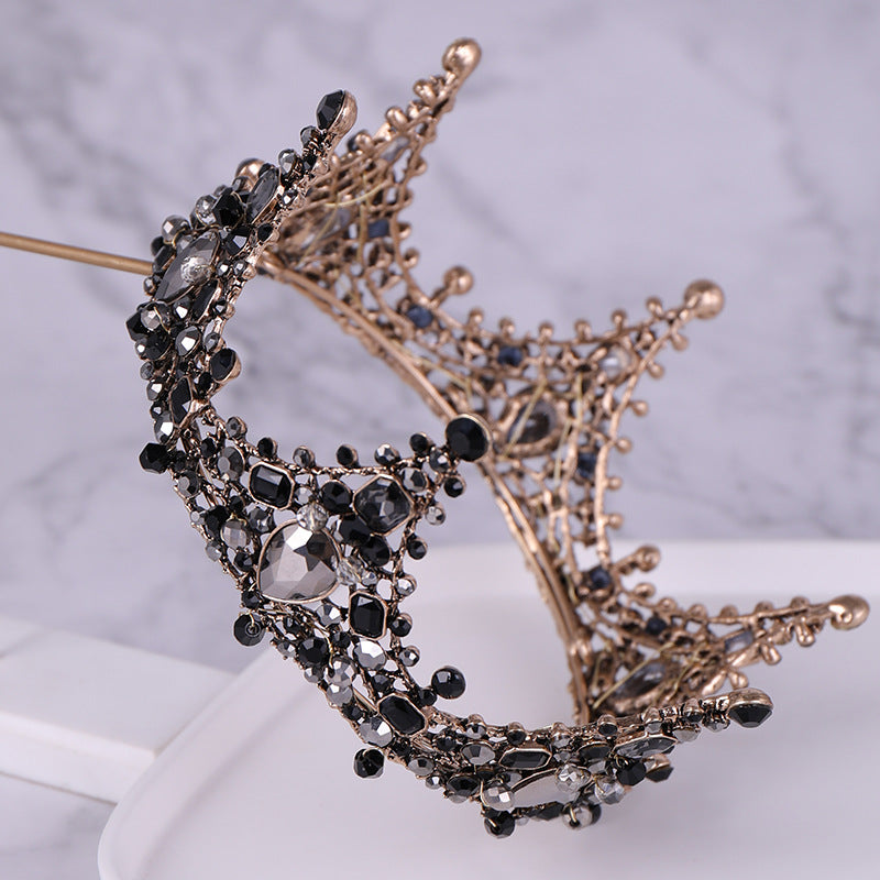 Retro crown crown princess performance headdress