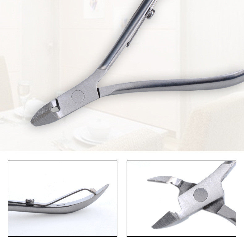 Household nail clippers and pedicure knife set