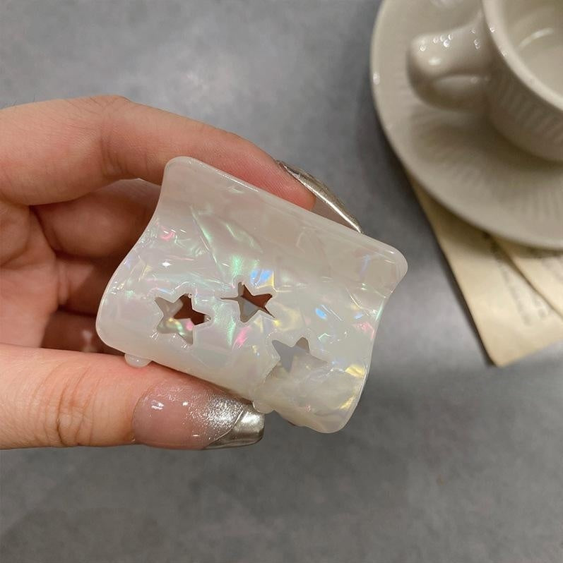 Tianbian Star Acetate Grip Small Size Half Tie Hairpin
