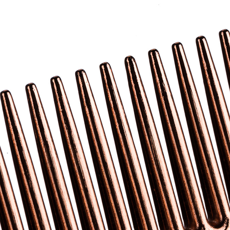 Double head steel hair comb