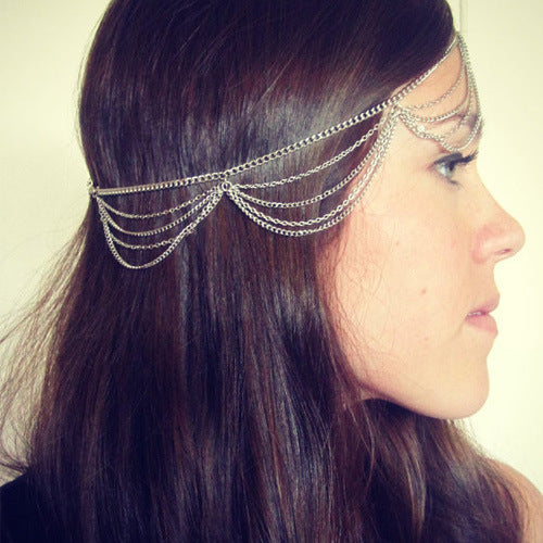 Pearl turquoise hair accessory