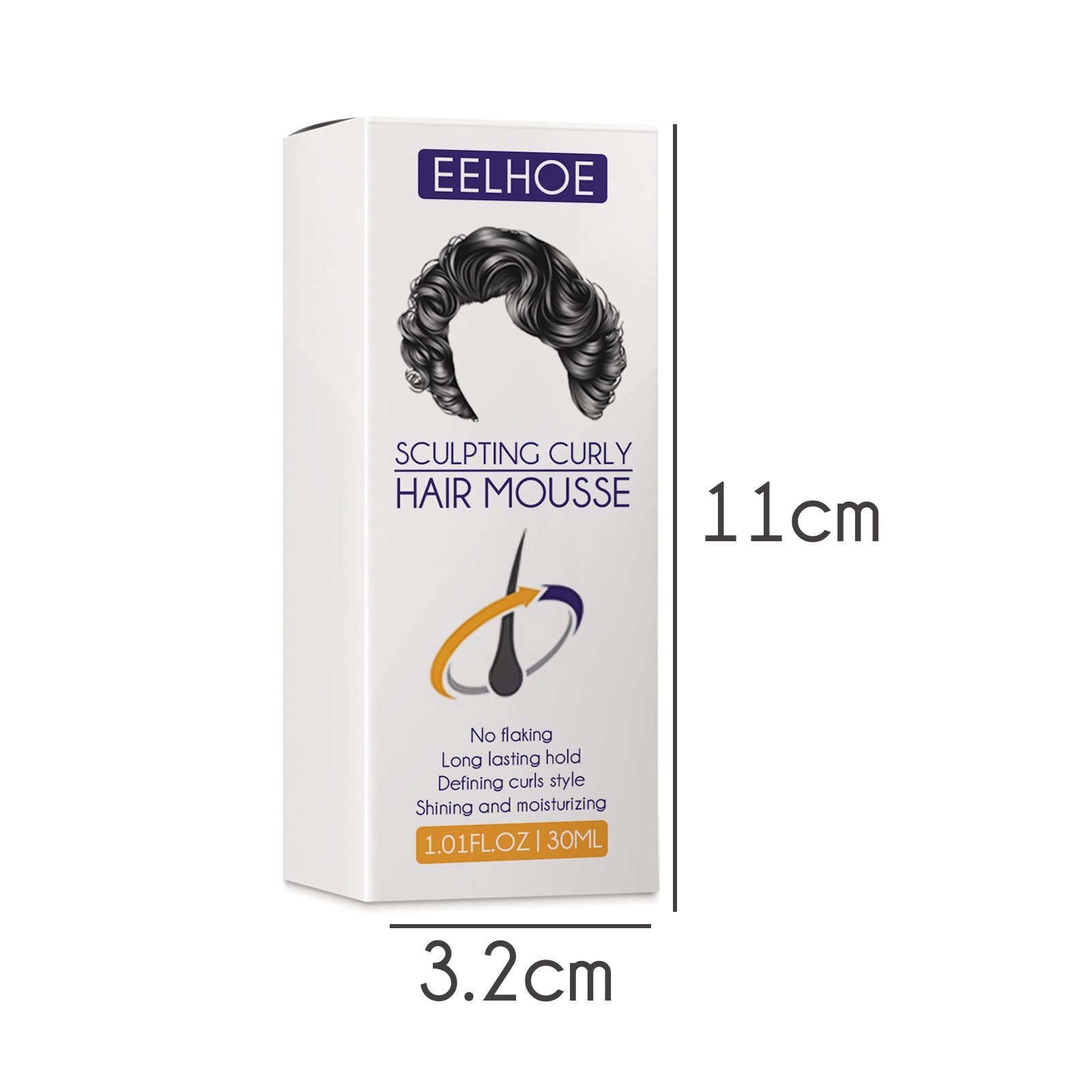 Eelhoe Styling Elastin Anti-frizz Curly Hair Plump Hair Spray