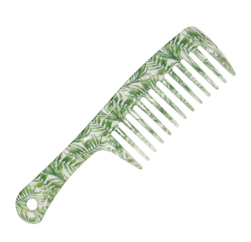 Printing large tooth comb with straight handle