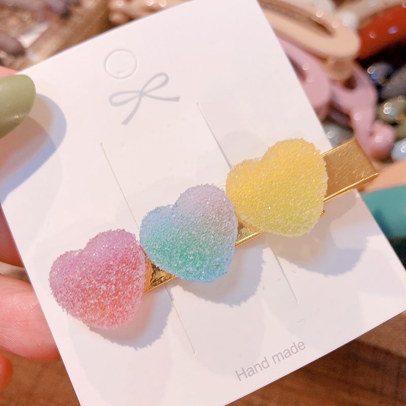Creative love Soft Candy Star Gradient Color Word Folder