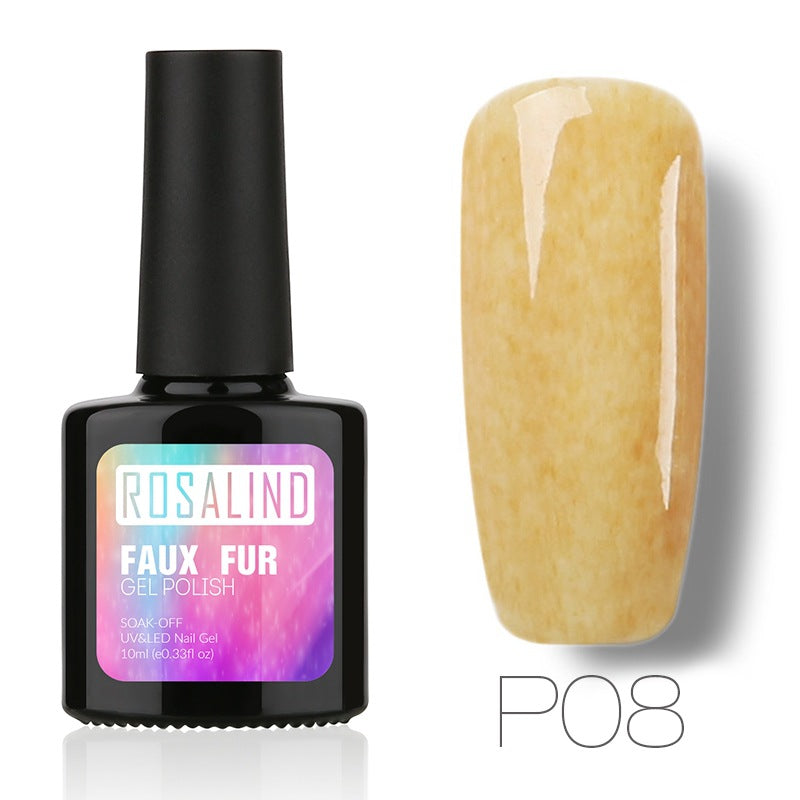 Rosalind Nail rubber fur nail polish