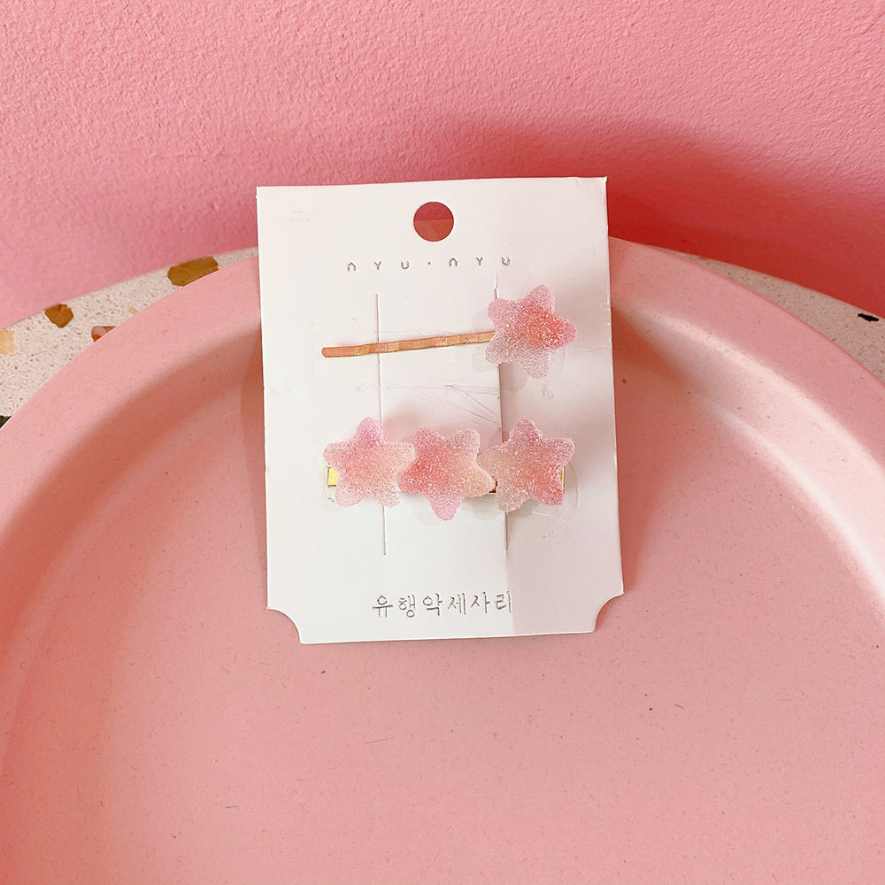 Gradient star hairpin