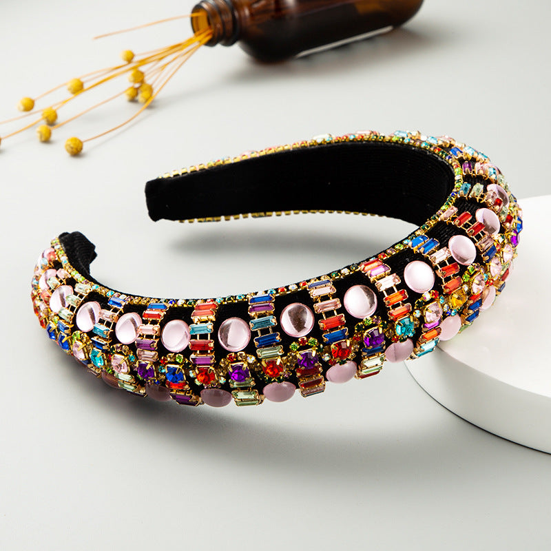 European and American Baroque headband