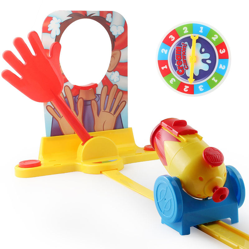 Cream Cannon Face Slap Machine Palm Slap Parent-child Interactive Board Game Toy