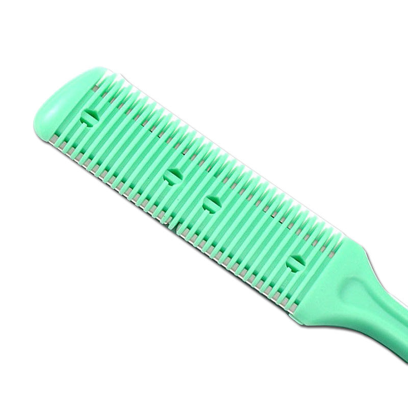 Double-sided Hair Cutting Comb + stainless steel double-sided blade