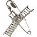 Oversized Pin Shark Clip Exaggerated Personality