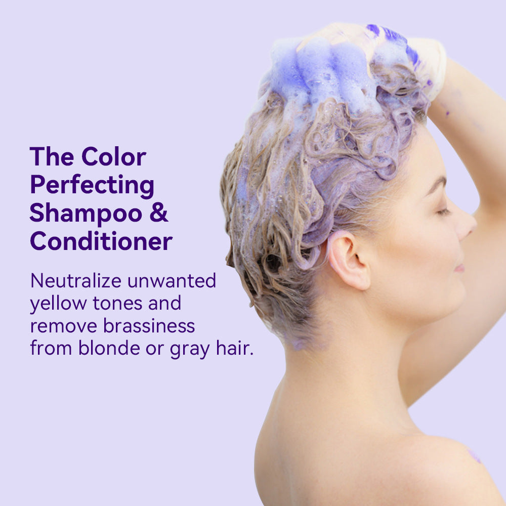 Solid Color Lock Color Hair Dyeing Shampoo Smooth