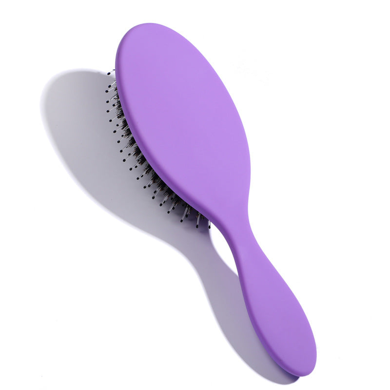 Boar bristle airbag massage hairdressing comb