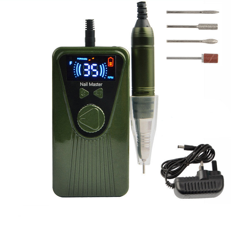 Nail Master Rechargeable Portable Electric Nail Polisher