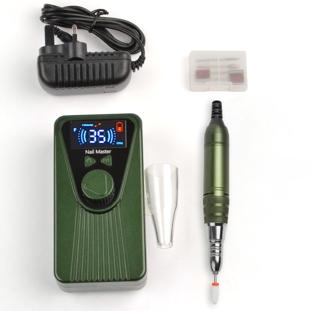 Nail Master Rechargeable Portable Electric Nail Polisher