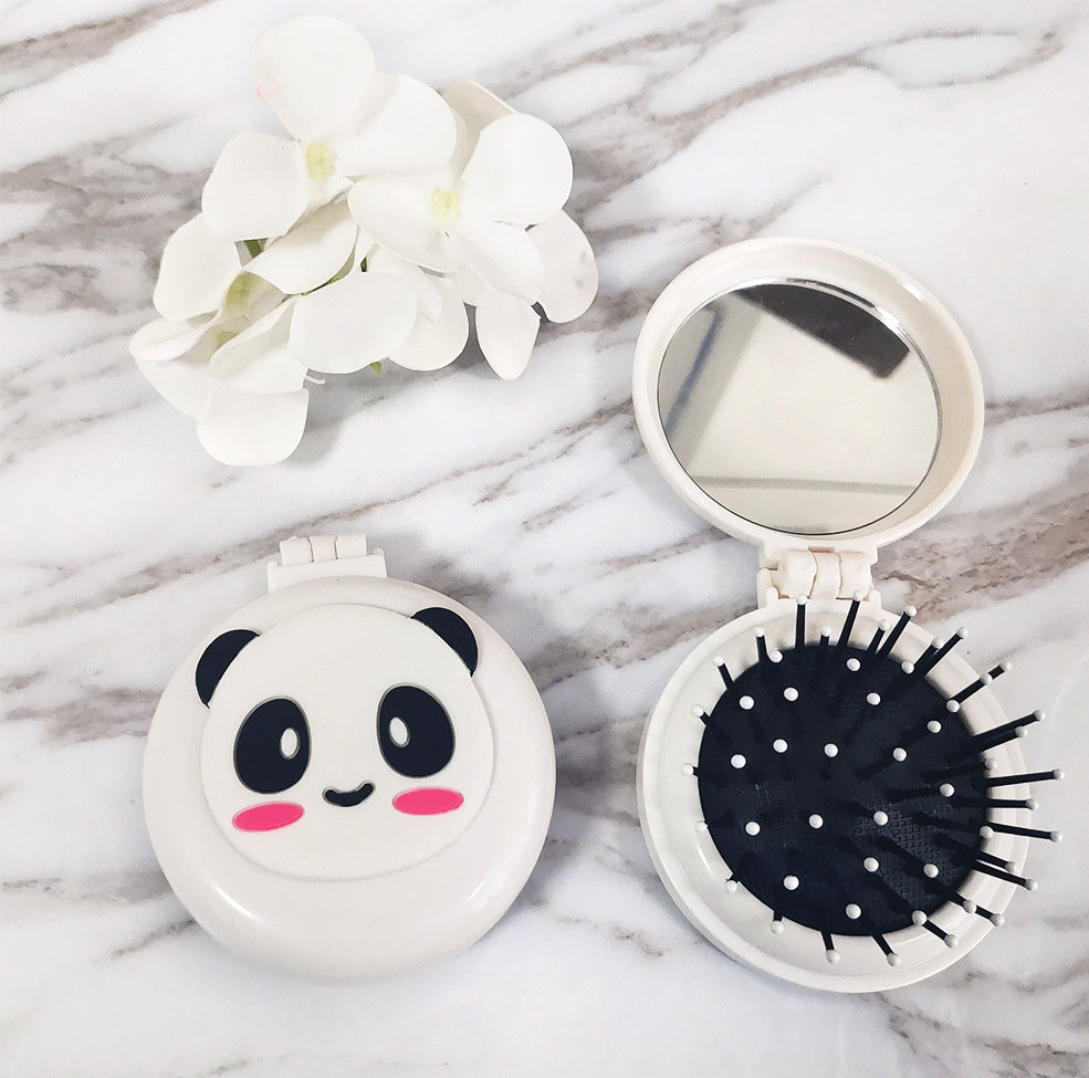 Unicorn Cartoon Animal Pattern Plastic Comb