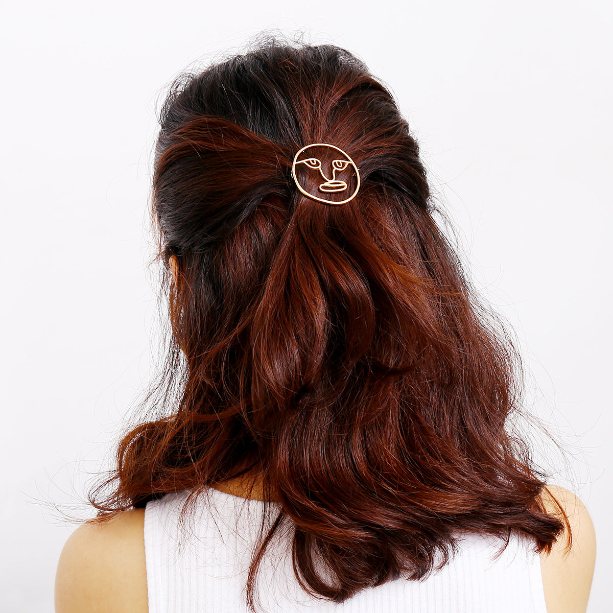 Alloy Creative Facebook Half-Pull Hairpin and Word Clip