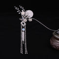 Retro Branches Of Shells Tassel Hairpin