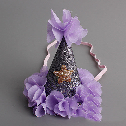 Children's Birthday Hat Gift Headband Headband Hair Accessories Baby Year Old Hat Crown