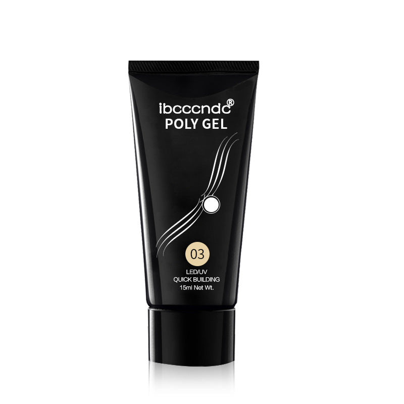 Ibcccndc Lengthening Gel Phototherapy Nail Polish Gel Polygel Model Nail Rxtension Gel