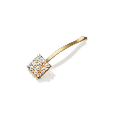 Simple Personality Girl Pearl Hairpin