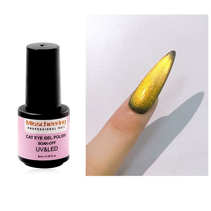 Misscheering Stone Cat's Eye Gel Smoothie Wide Nail Polish