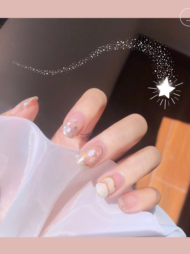 Duyuer 3D Nail Art Patch Nail Polish Sticker Finished Foot Nail Sticker